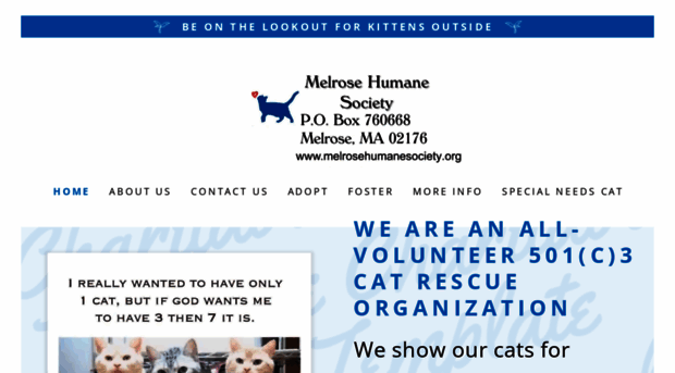 melrosehumanesociety.org