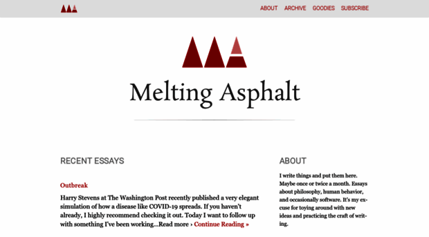 meltingasphalt.com