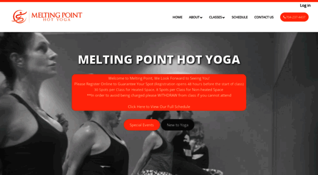 meltingpointhotyoga.com