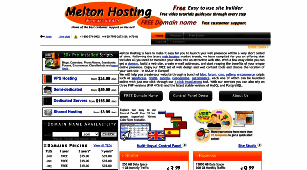 meltonhosting.com