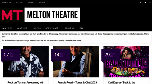 meltontheatre.co.uk