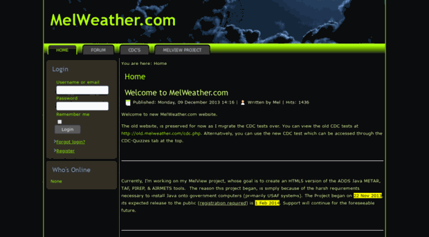 melweather.com