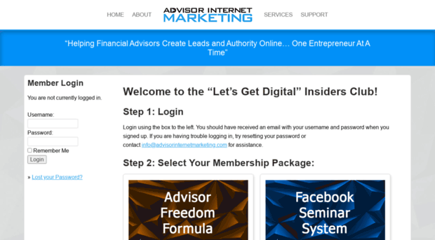 member.advisorinternetmarketing.com