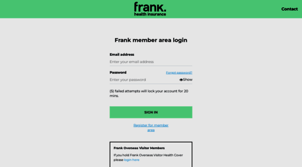 member.frankhealthinsurance.com.au