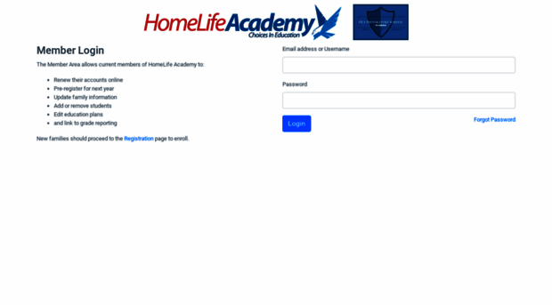 member.homelifeacademy.com