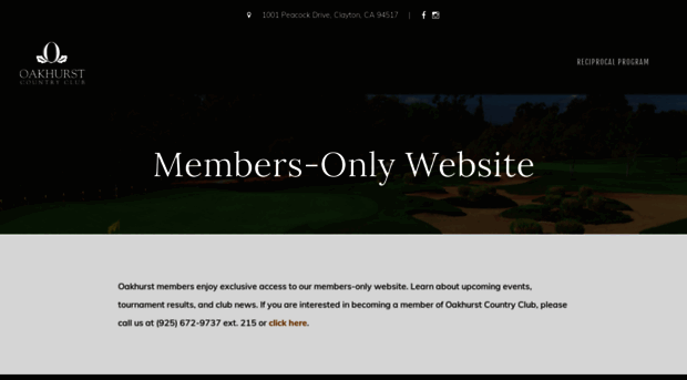 member.oakhurstcc.com