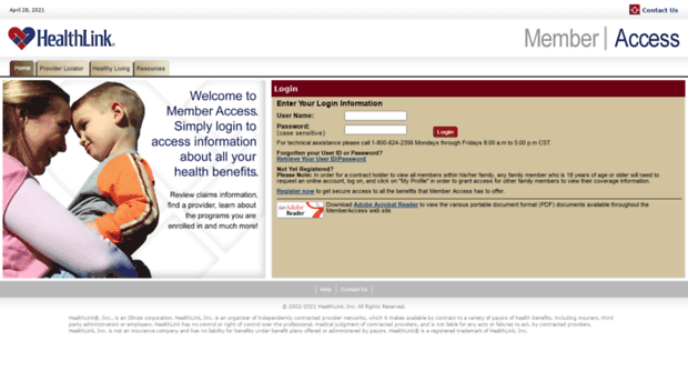 memberaccess.healthlink.com