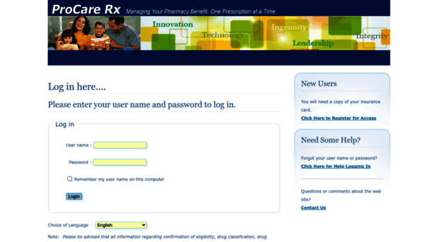 memberaccess.procarerx.com