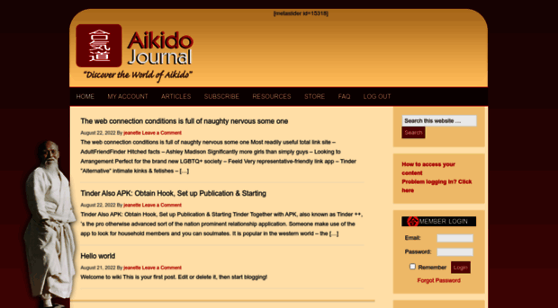 members.aikidojournal.com