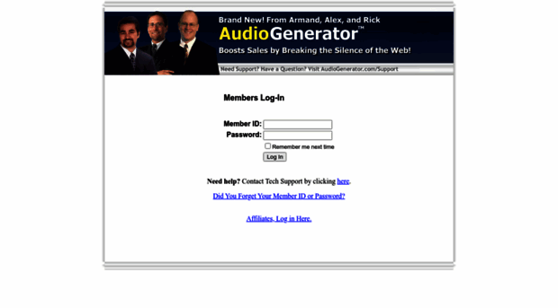 members.audiogenerator.com
