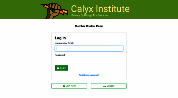 members.calyxinstitute.org