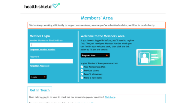 members.healthshield.co.uk