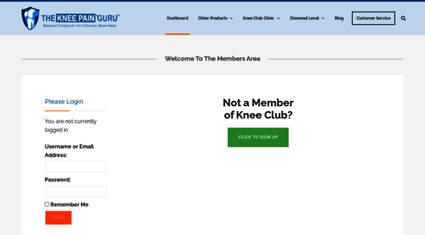 members.thekneepainguru.com