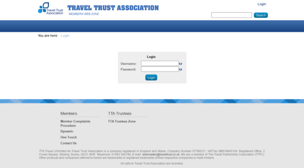 members.traveltrust.co.uk