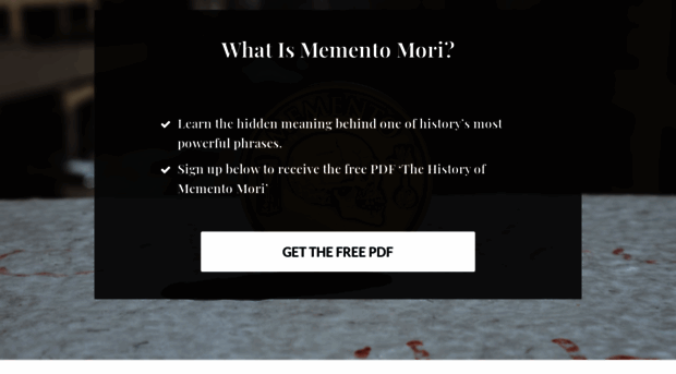 mementomori.com
