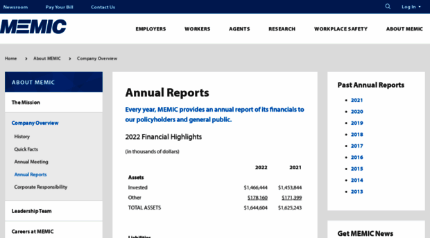 memicannualreport.com