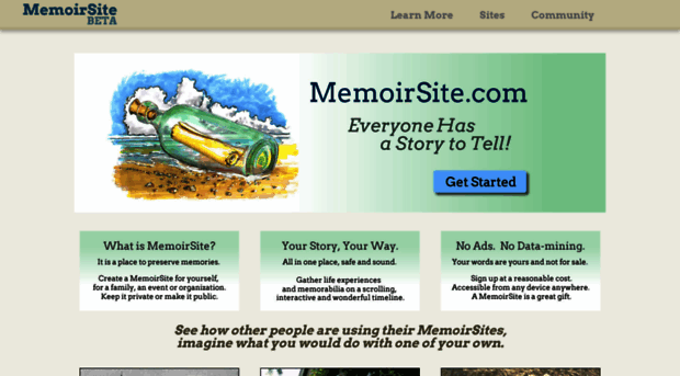 memoirsite.com
