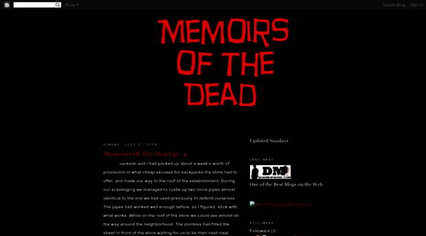 memoirsofthedead.blogspot.com