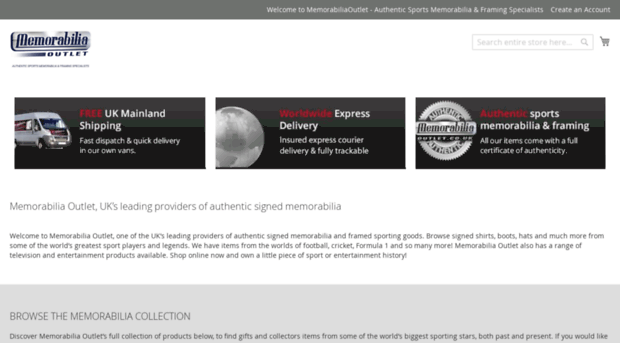 memorabiliaoutlet.co.uk