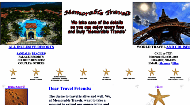 memorabletravels.com