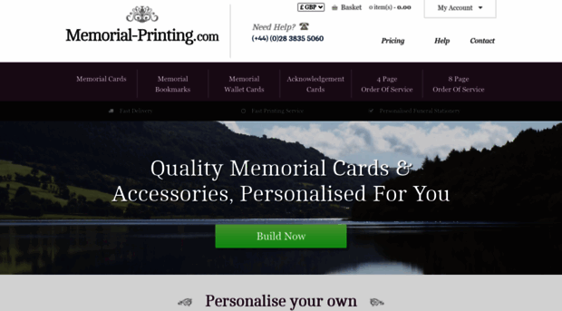 memorial-printing.com