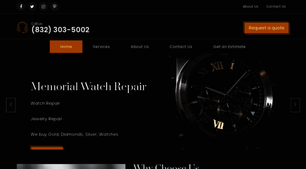 memorialwatchrepair.com