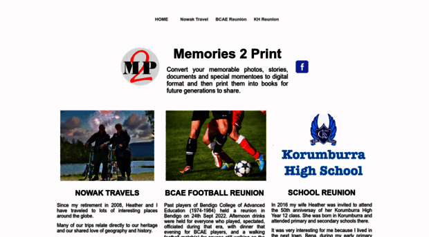 memories2print.com.au