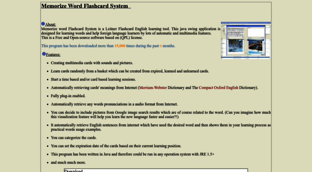 memorize-words.sourceforge.net