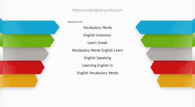 memorizeenglishwords.com