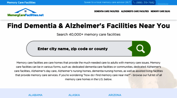 memorycarefacilities.net