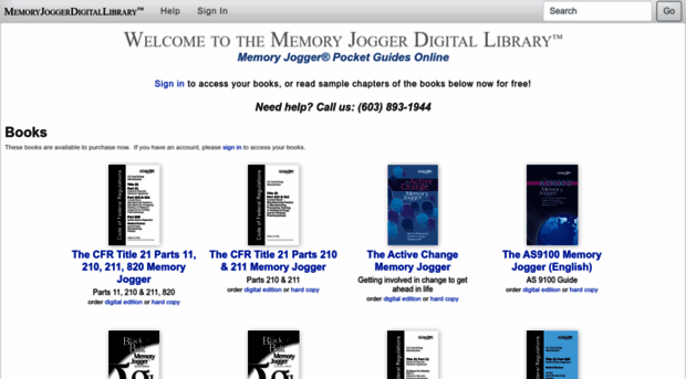 memoryjoggerlibrary.com