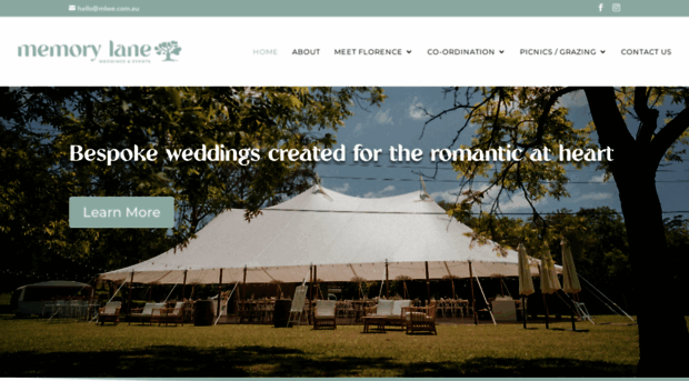 memorylaneweddingsandevents.com.au