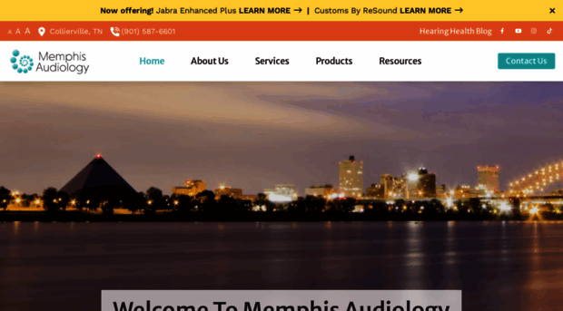 memphisaudiology.com