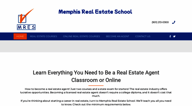 memphisrealestateschool.com