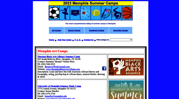 memphissummercamps.org