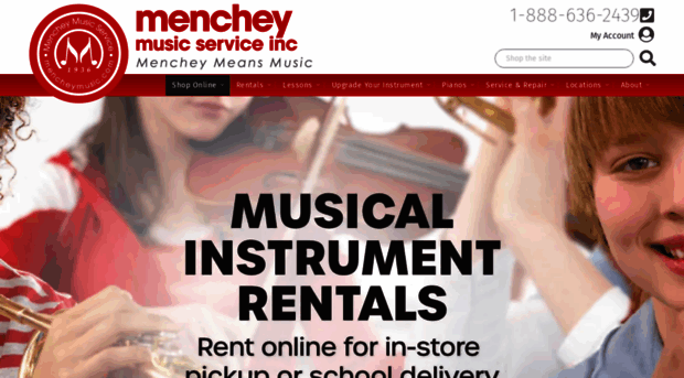 mencheymusic.com