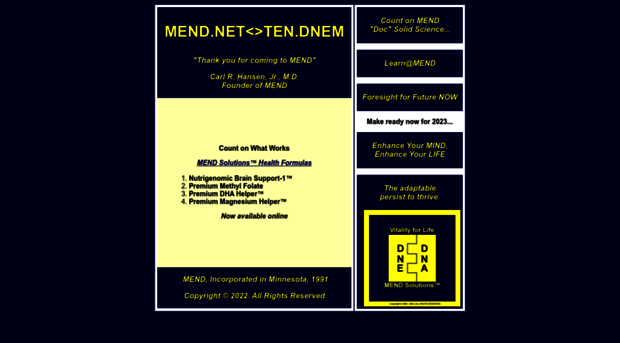 mend.net