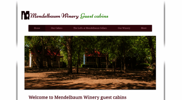 mendelbaumwineryguestcabins.com