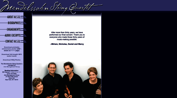 mendelssohnquartet.com