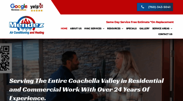 mendezairandheat.com