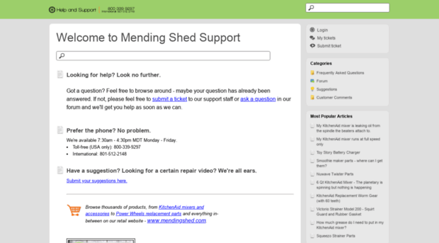 mendingshed.ladesk.com