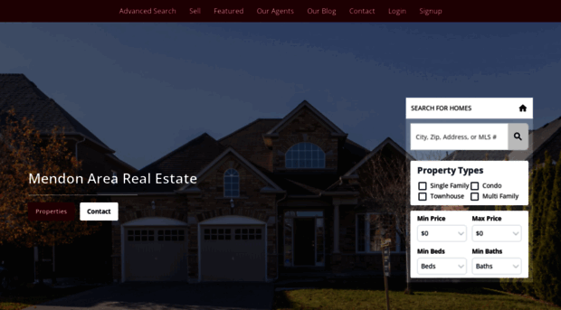 mendonarearealestate.com