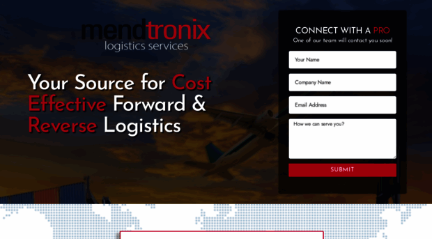 mendtronixlogistics.com