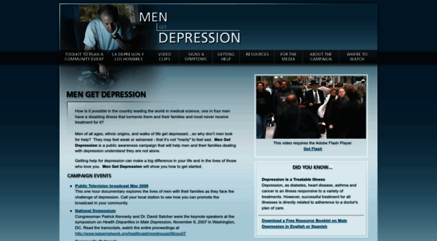 mengetdepression.com