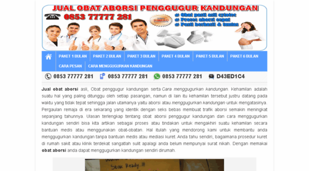 menggugurkankandunganaman.com