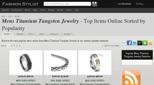 mens-titanium-tungsten-jewelry.fashionstylist.com