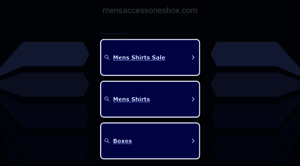 mensaccessoriesbox.com