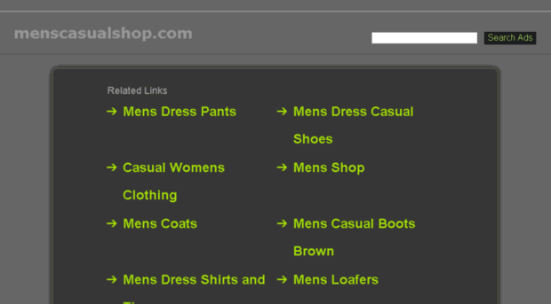 menscasualshop.com