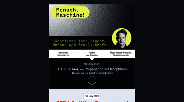 menschmaschine.net