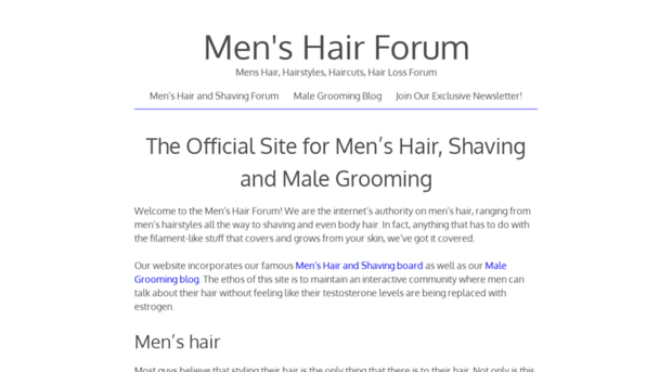 menshairforum.com